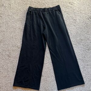 Abercrombie & Fitch Black Wide-Leg Pants, Size XL